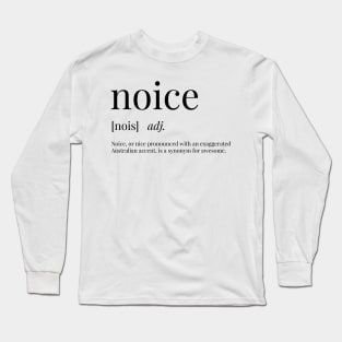 Noice Definition Long Sleeve T-Shirt